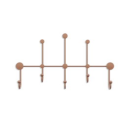 Wallity Iyon-C Gancho de pared de metal cobre